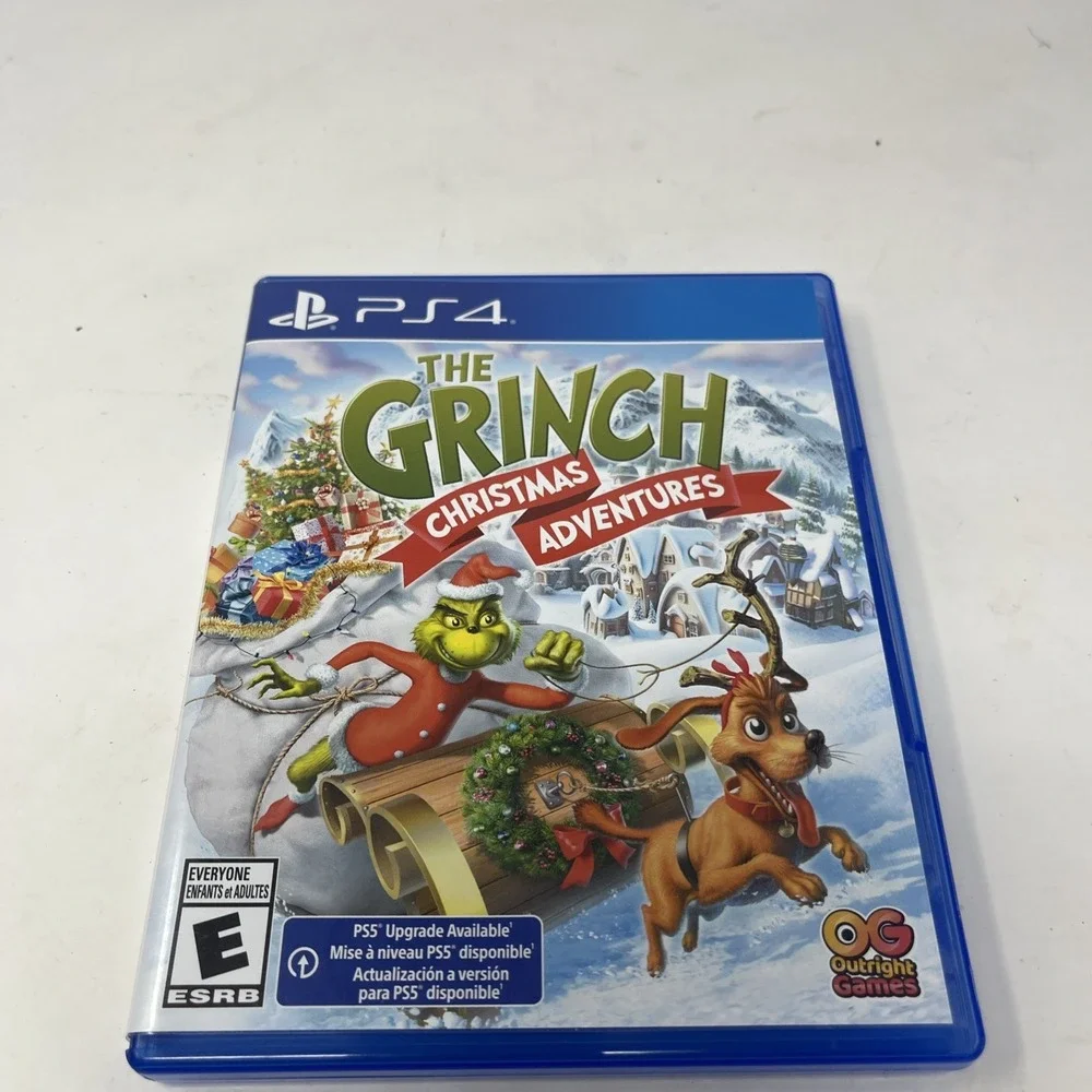 The Grinch Christmas Adventures PS4 Authentic PlayStation 4
